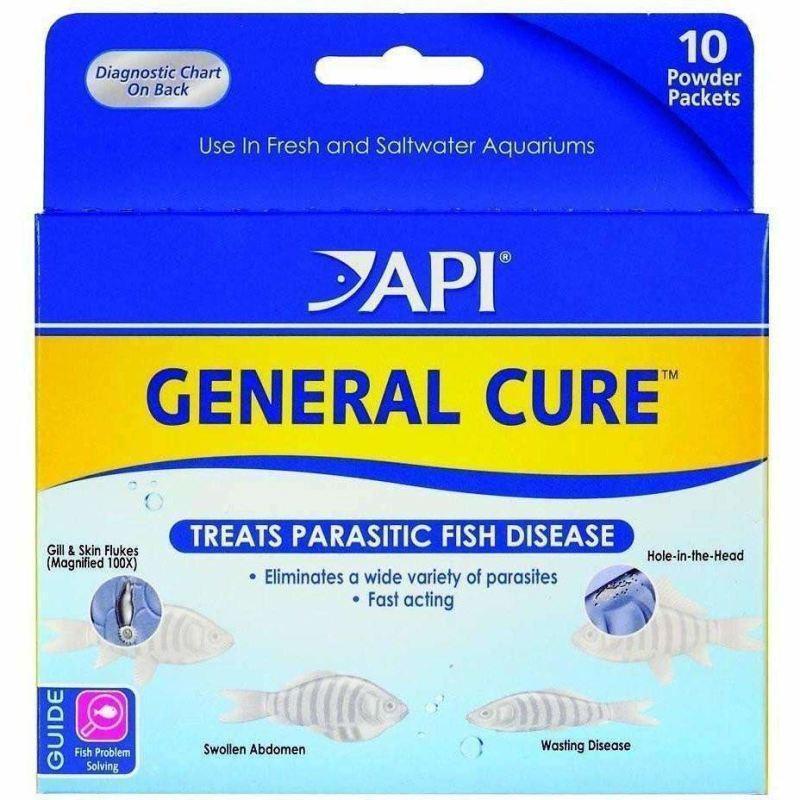 API General Cure is a great medication for internal and external parasites in discus fish