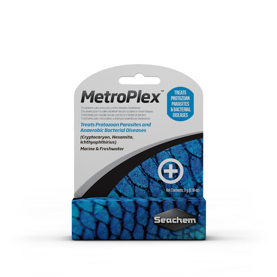 Seachem Metroplex is an effective metronidazole for fish